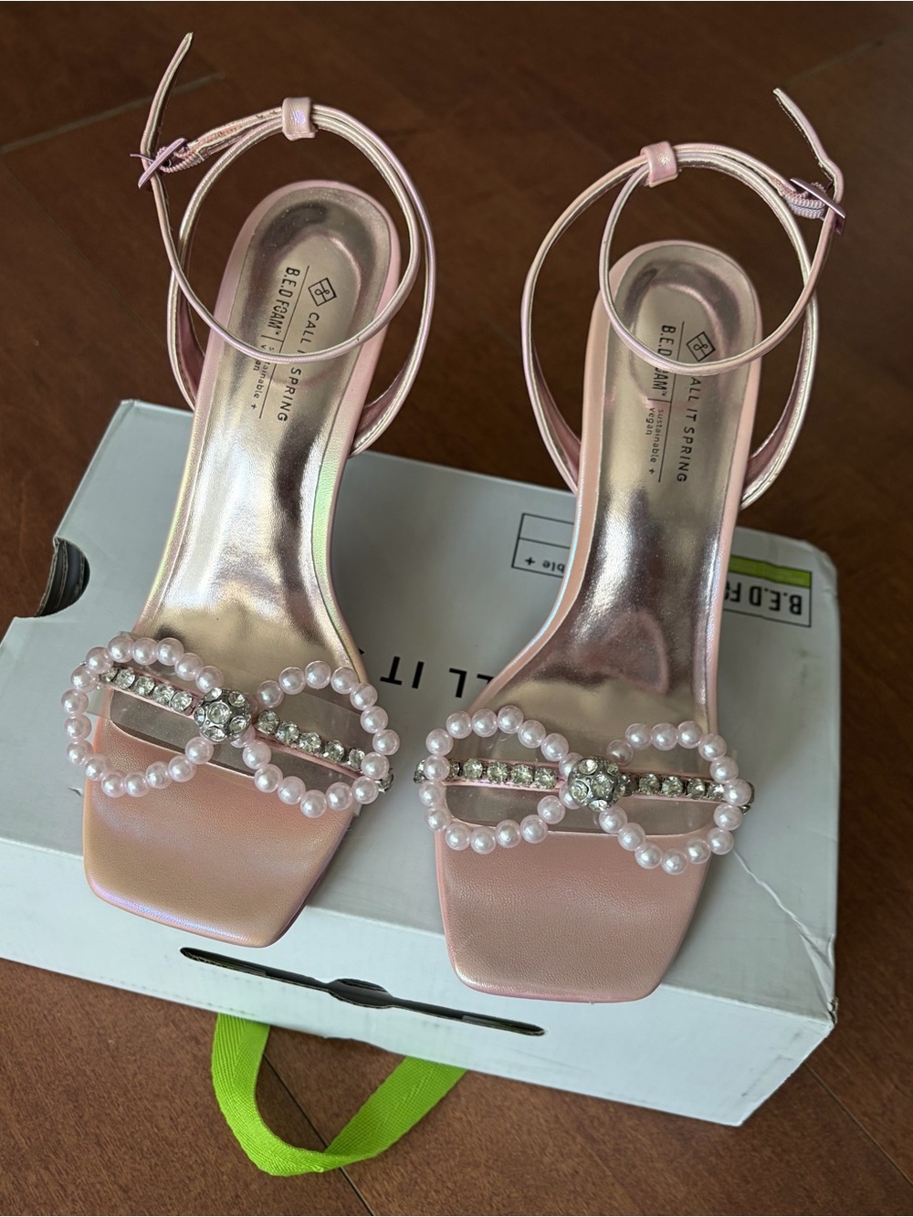Call It Spring Pink Heels (Brand New in Box)